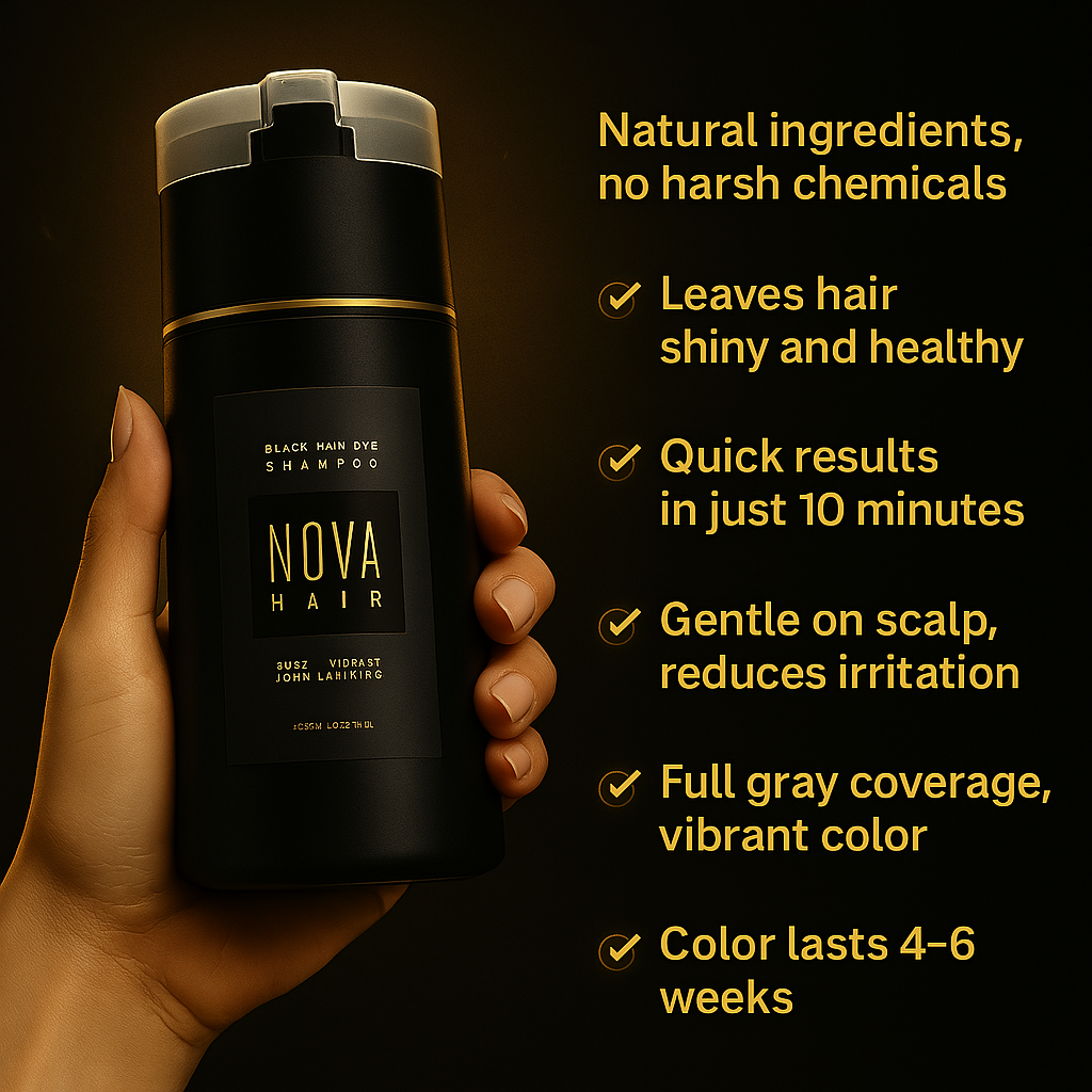 NovaHair™ Instant Dye Shampoo BOGO