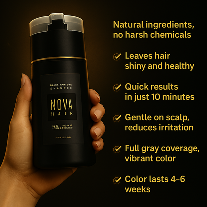 NovaHair™ Instant Dye Shampoo BOGO