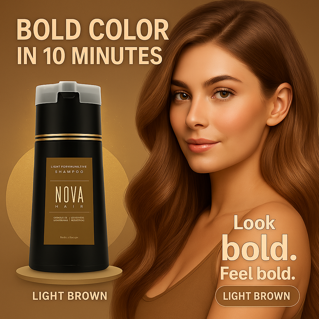 NovaHair™ Instant Dye Shampoo BOGO
