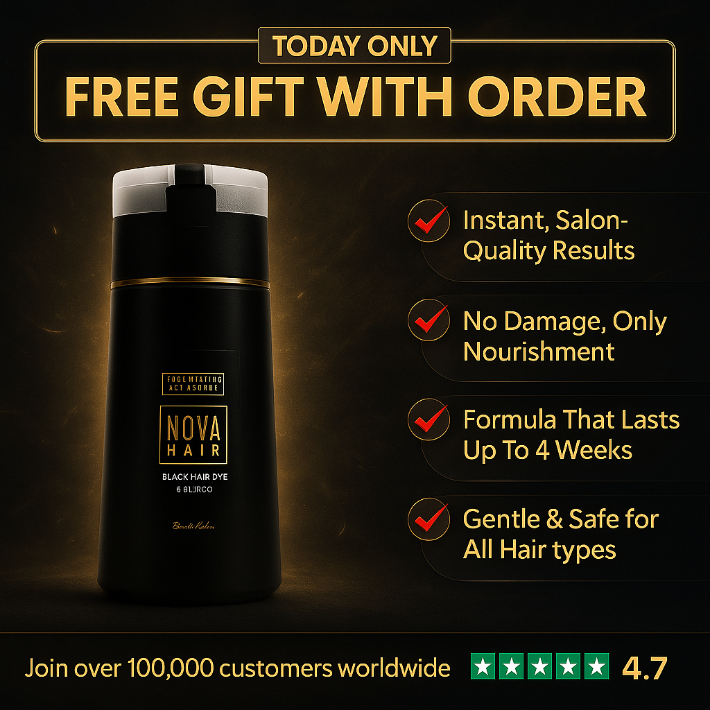 NovaHair™ Instant Dye Shampoo BOGO