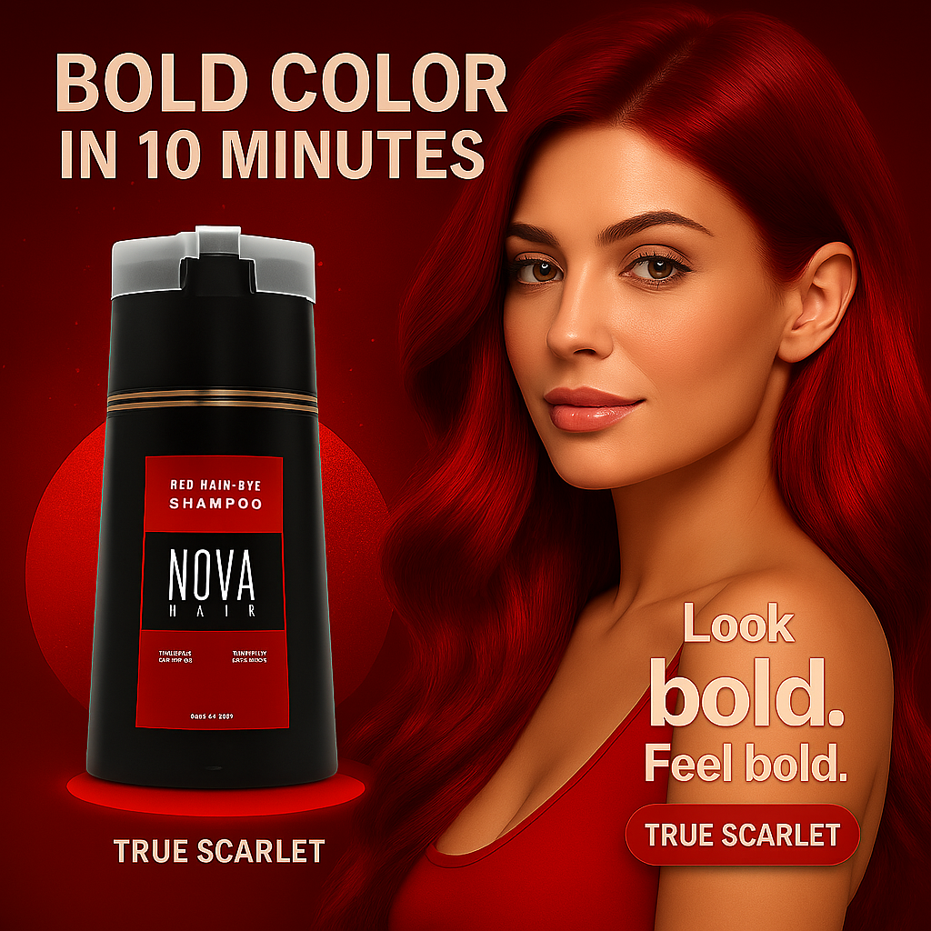 NovaHair™ Instant Dye Shampoo BOGO