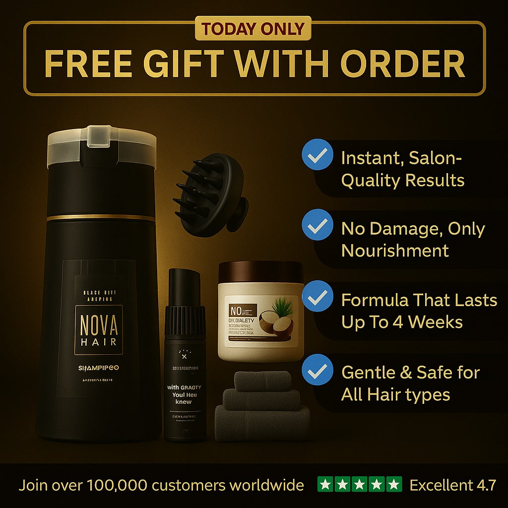 NovaHair™ Instant Dye Shampoo