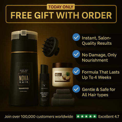 NovaHair™ Instant Dye Shampoo